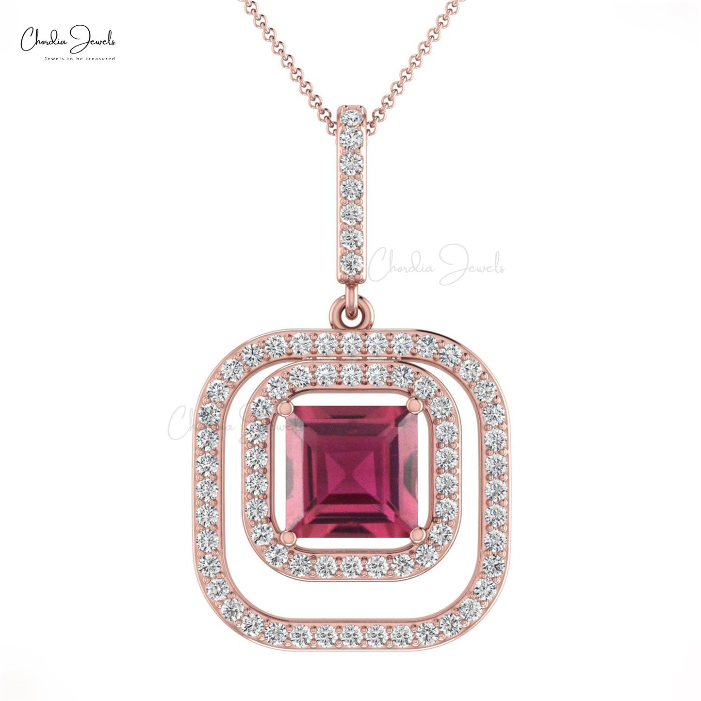 Buy Pink Tourmaline Pendant