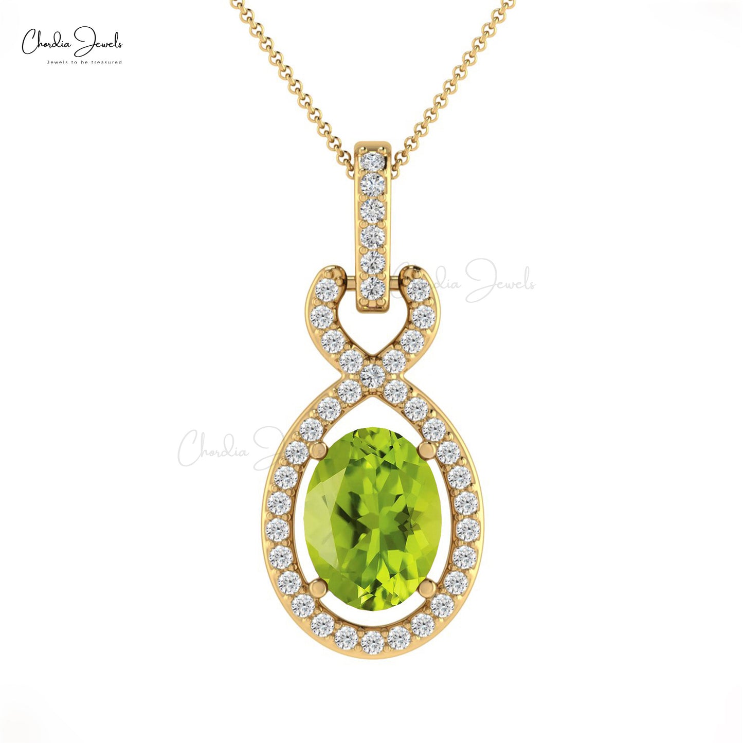 Authentic Peridot Pendant