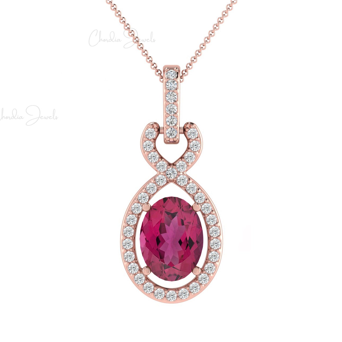 Buy Pink Tourmaline Pendant