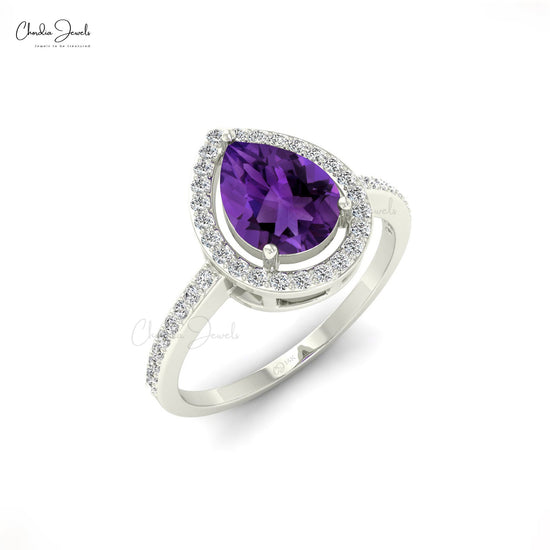 Real Amethyst Rings