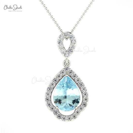 Aquamarine Pendant