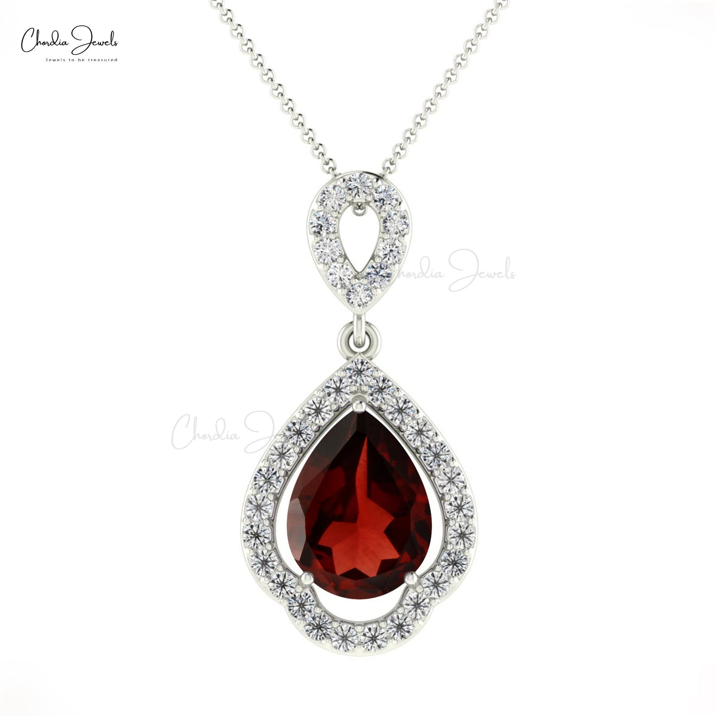 Shop Red Garnet Pendant
