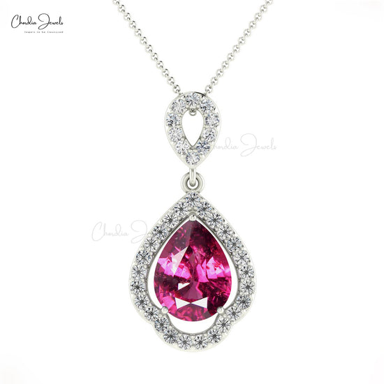 Rhodolite Garnet Pendant