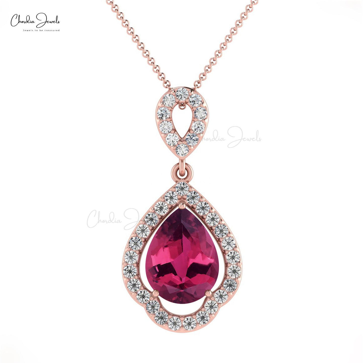 Buy Pink Tourmaline Pendant