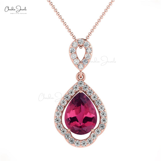 Buy Pink Tourmaline Pendant