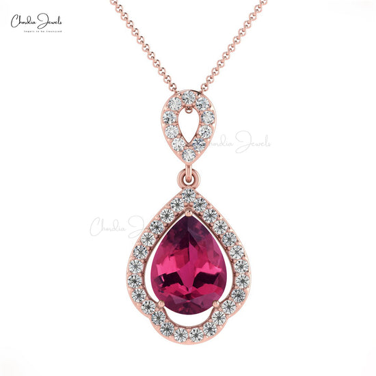Load image into Gallery viewer, Buy Pink Tourmaline Pendant

