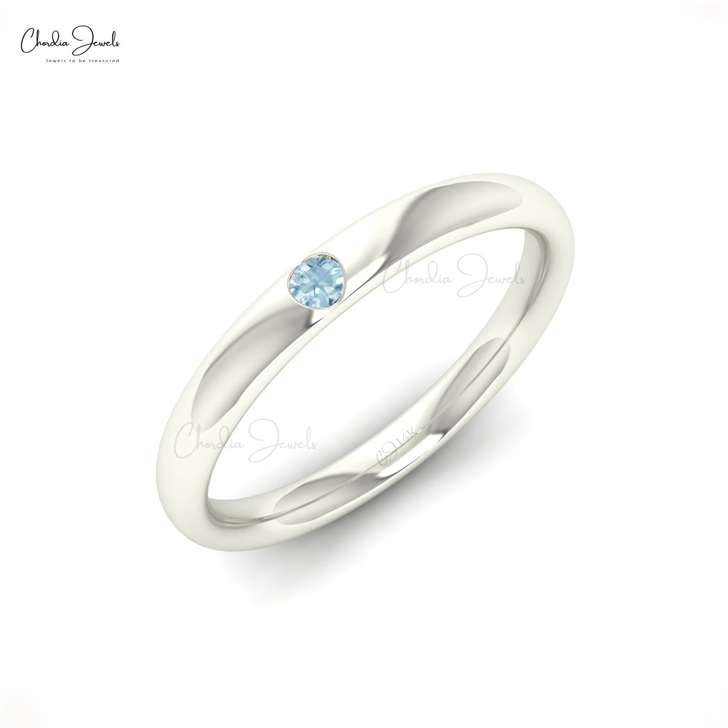 Load image into Gallery viewer, Aquamarine Stone Ring
