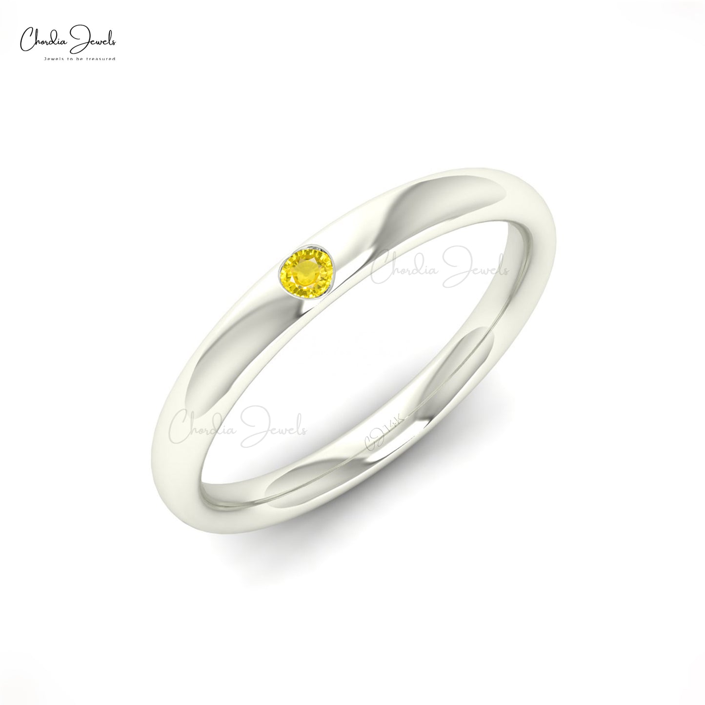 Yellow Sapphire Ring
