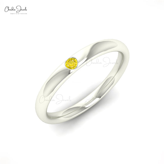 Yellow Sapphire Ring