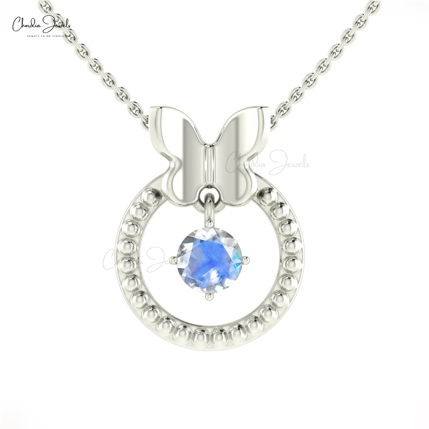 Rainbow Moonstone Pendant