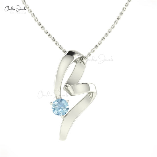 Shop Aquamarine Stone Pendant