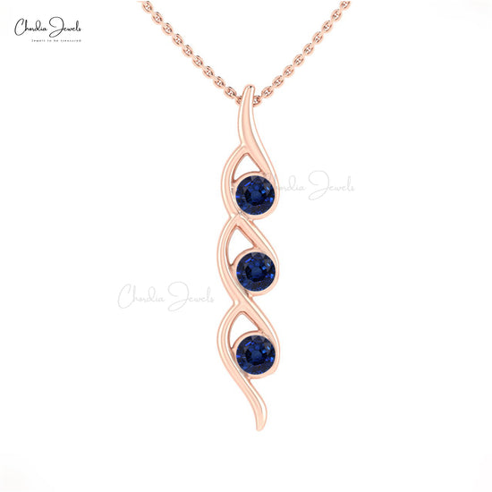 Sapphire Pendant, Created Sapphire, Blue Oval Pendant, 3 Carat Pendant –  Adina Stone Jewelry