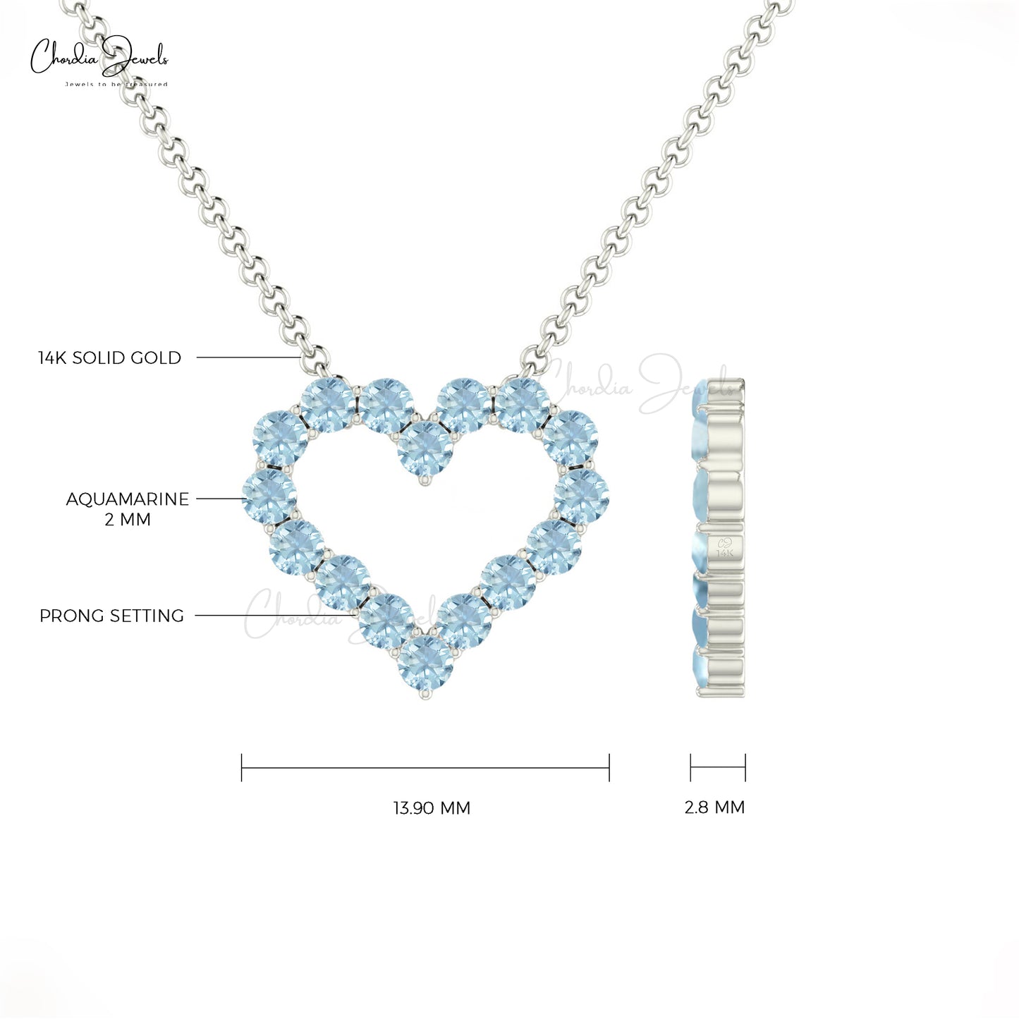 Aquamarine Necklace Sets