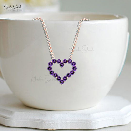 Purple Amethyst Necklace