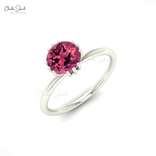 18ct Rose Gold Oval Cut Pink Tourmaline Ring with Vintage Diamond Halo