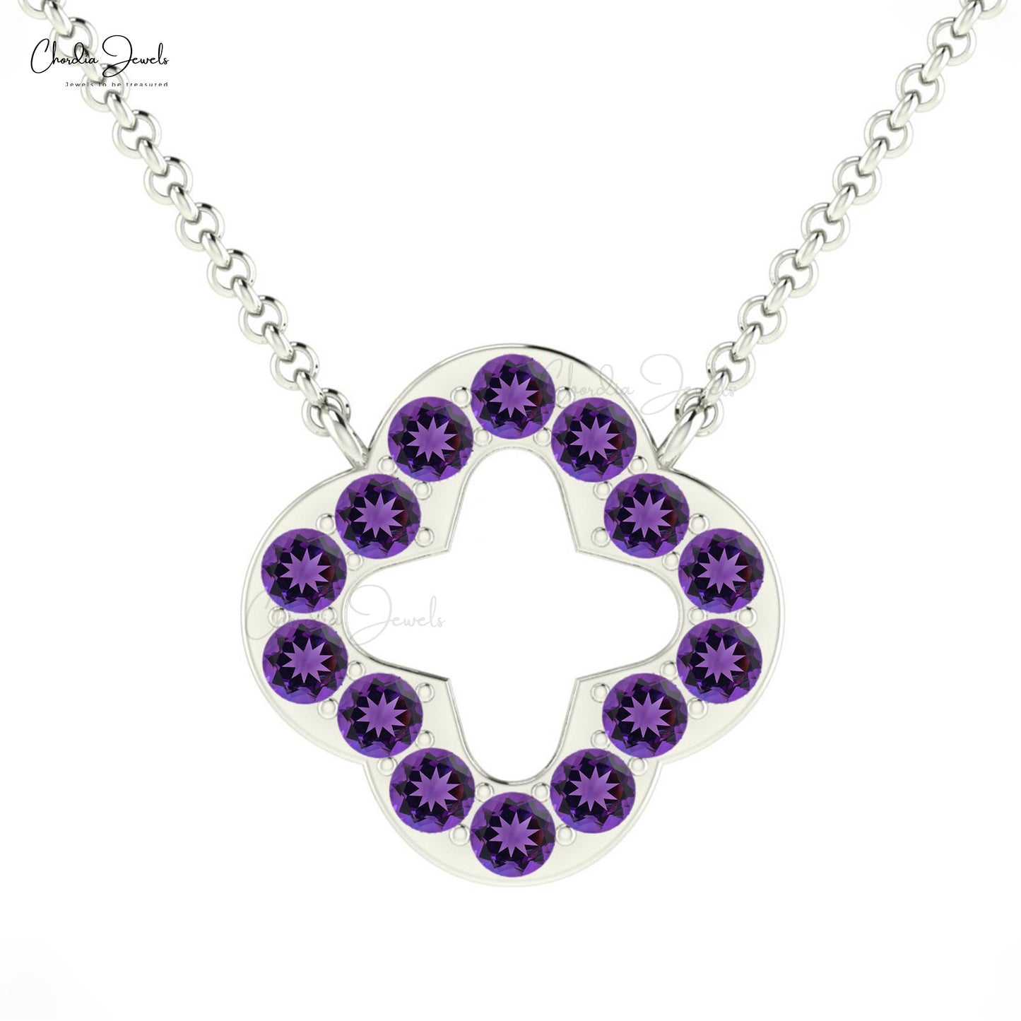 Genuine Amethyst Necklace