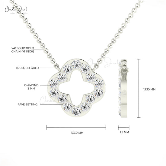 White Diamond Necklace