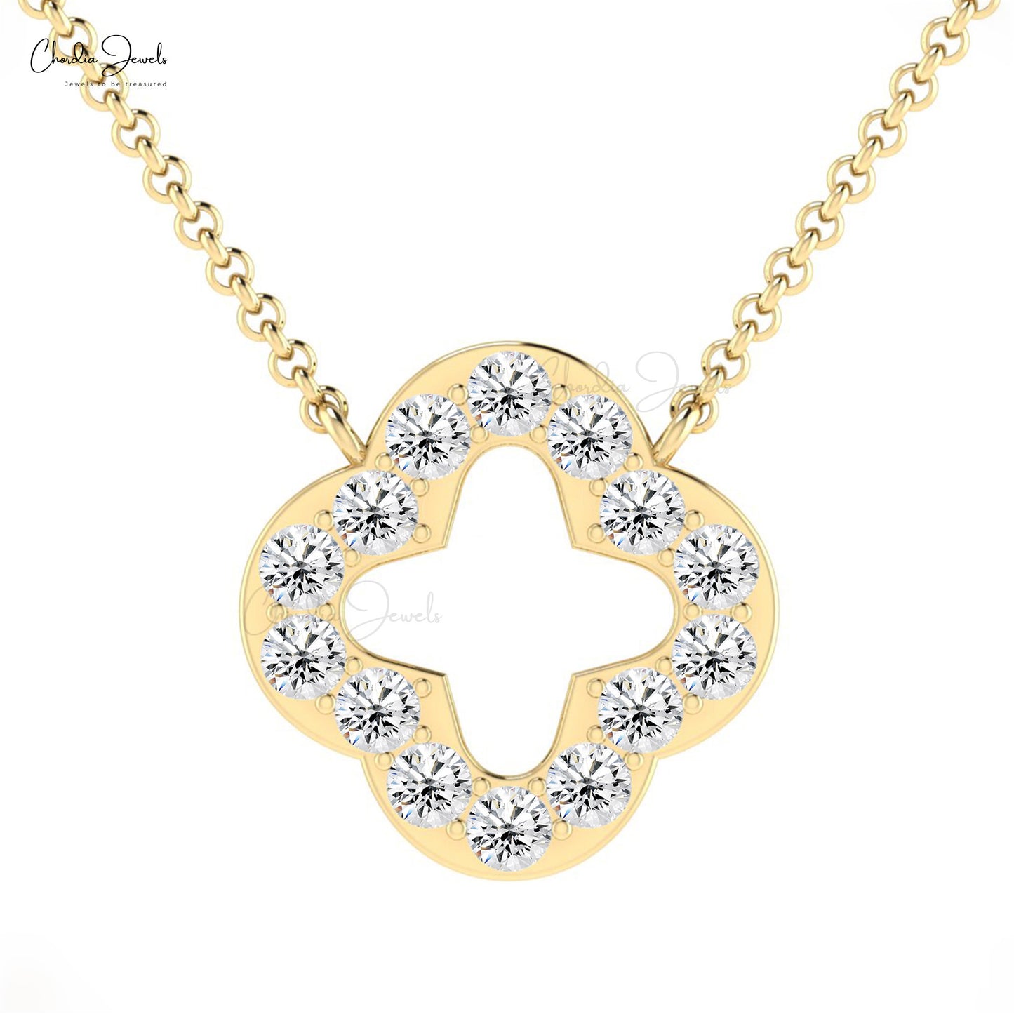 White Diamond Necklace