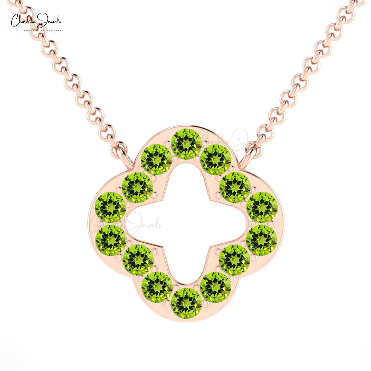 Four Leaf Clover Necklace Pendant from Swarovski Sterling Silver |  JewelryEva