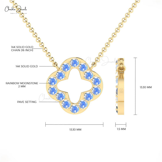 Gemstone Chain Necklace