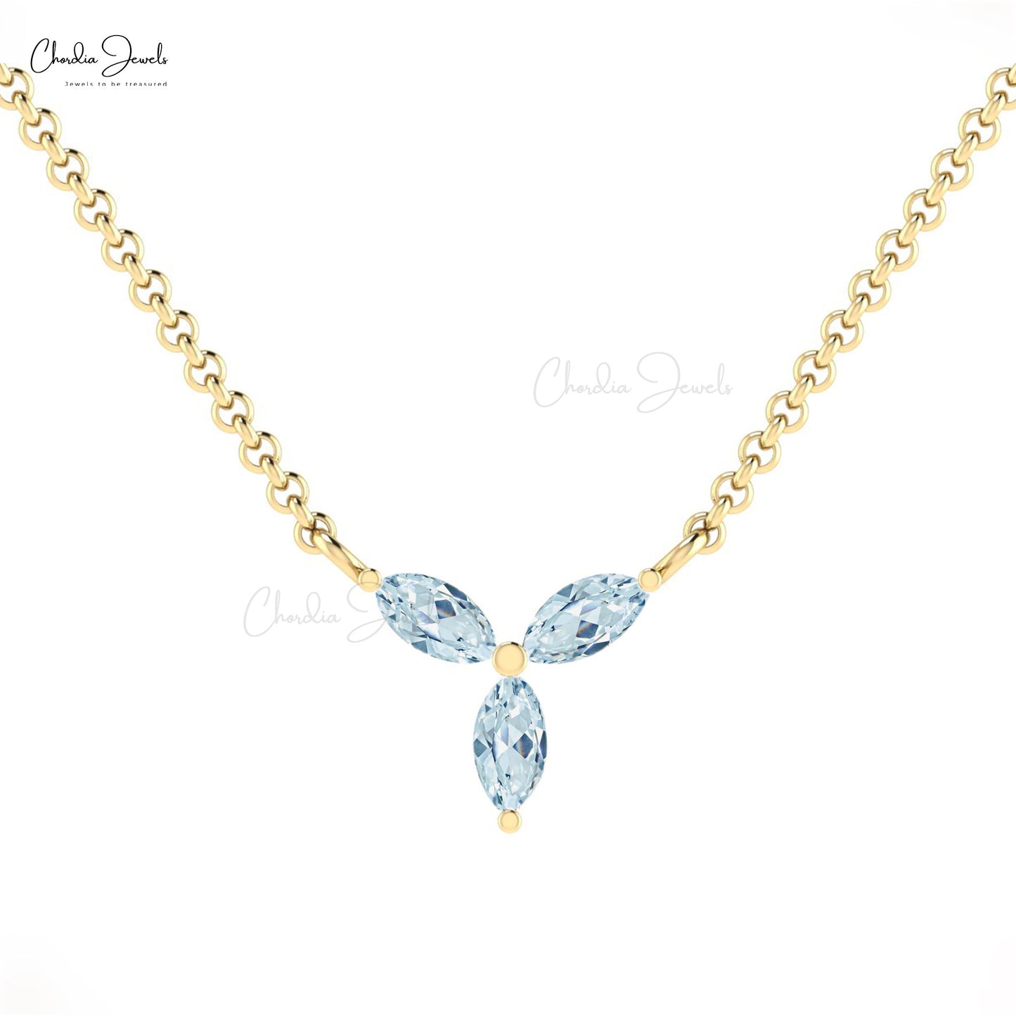 Load image into Gallery viewer, Natural Aquamarine Necklace
