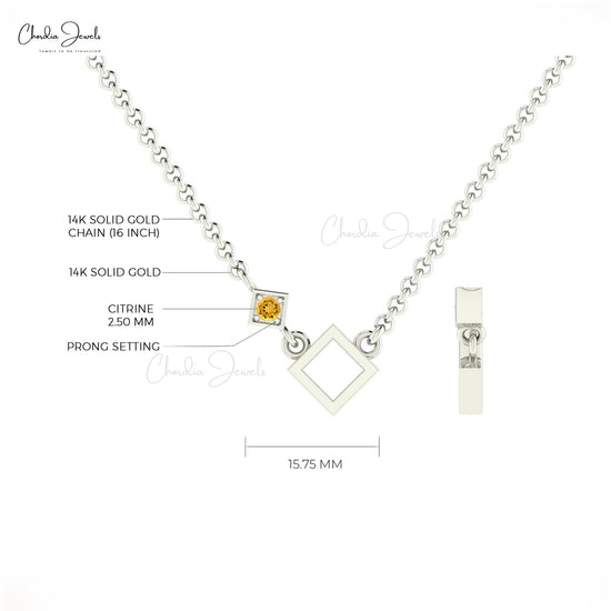 Load image into Gallery viewer, Natural Citrine Necklace
