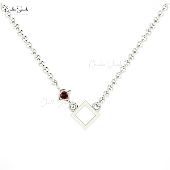 Garnet Necklace Fine Jewelry