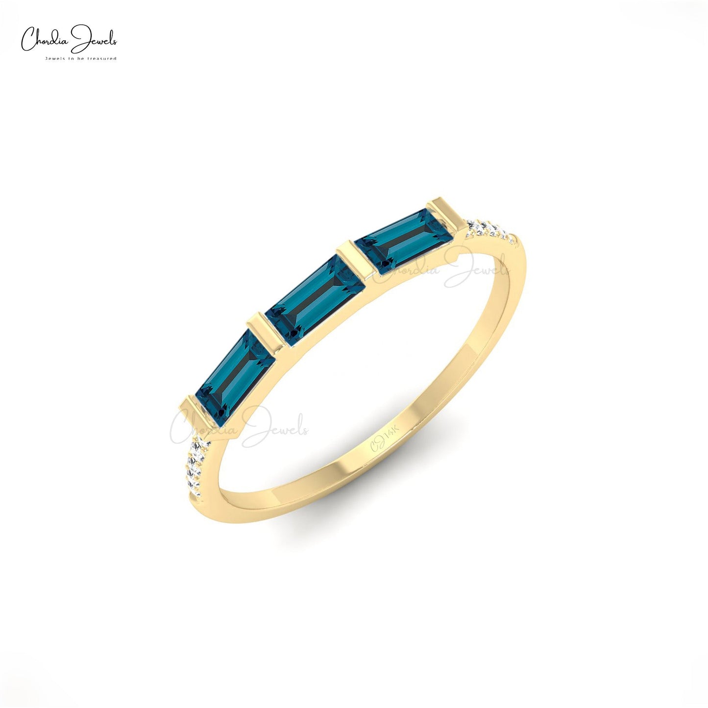 14k Gold Stackable Ring
