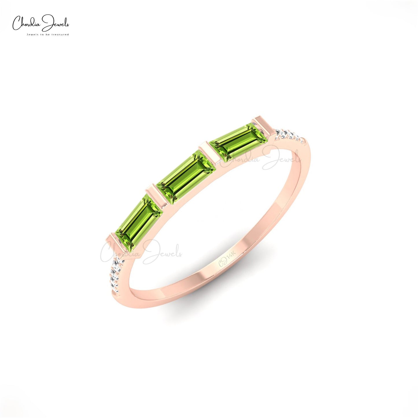 100% Natural Peridot Ring with Real Peridot Gemstone – Rings Universe