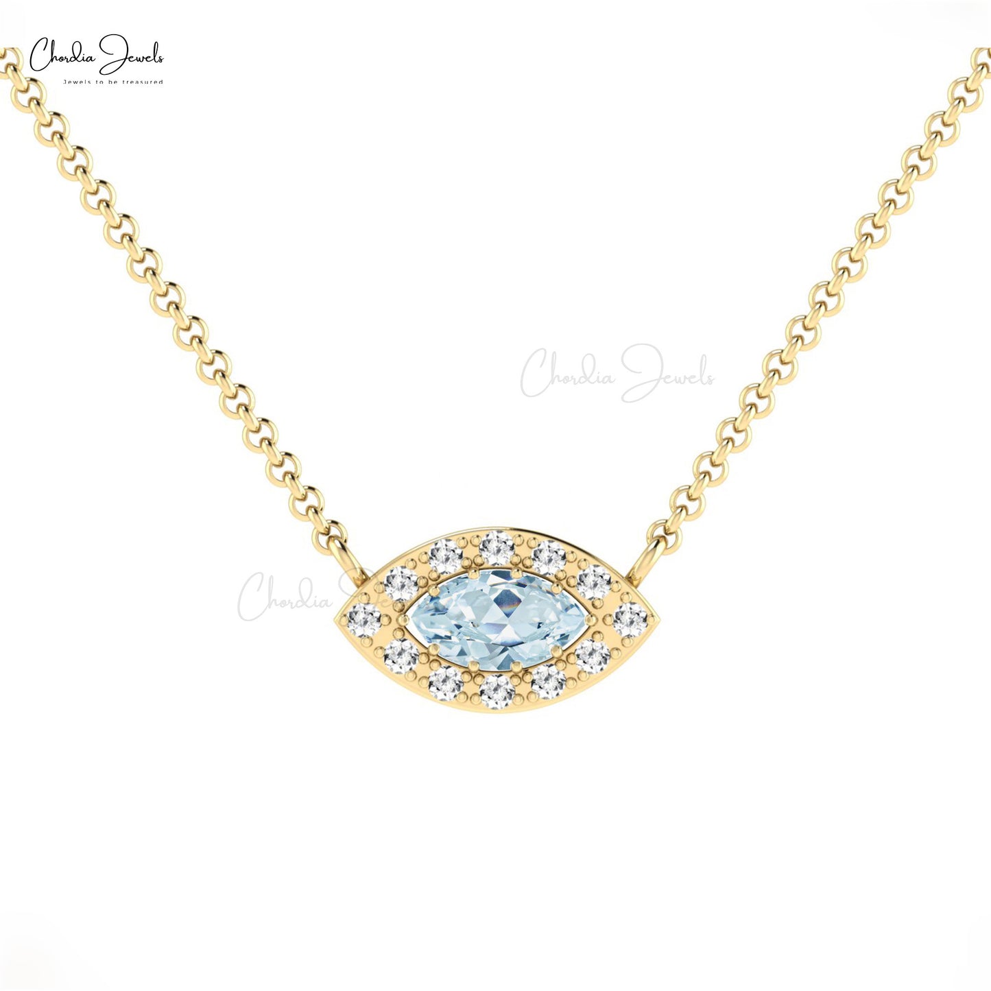 Shop Aquamarine Necklace
