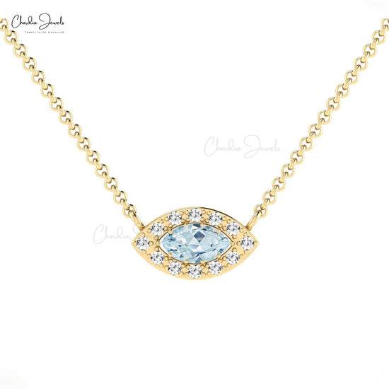 Shop Aquamarine Necklace