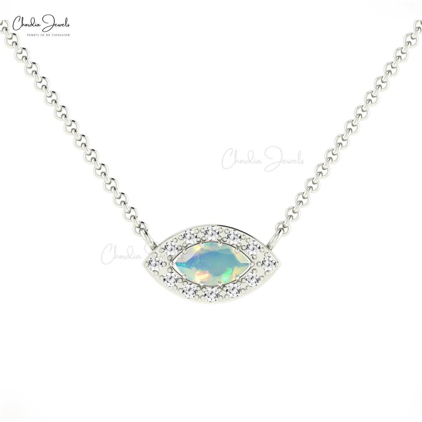 Authentic Fire Opal Necklace