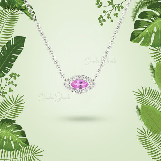 Load image into Gallery viewer, Genuine Pink Sapphire Necklace
