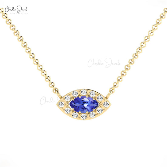 Genuine Tanzanite Necklace