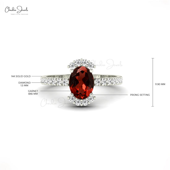 Diamond Hal Halo ring