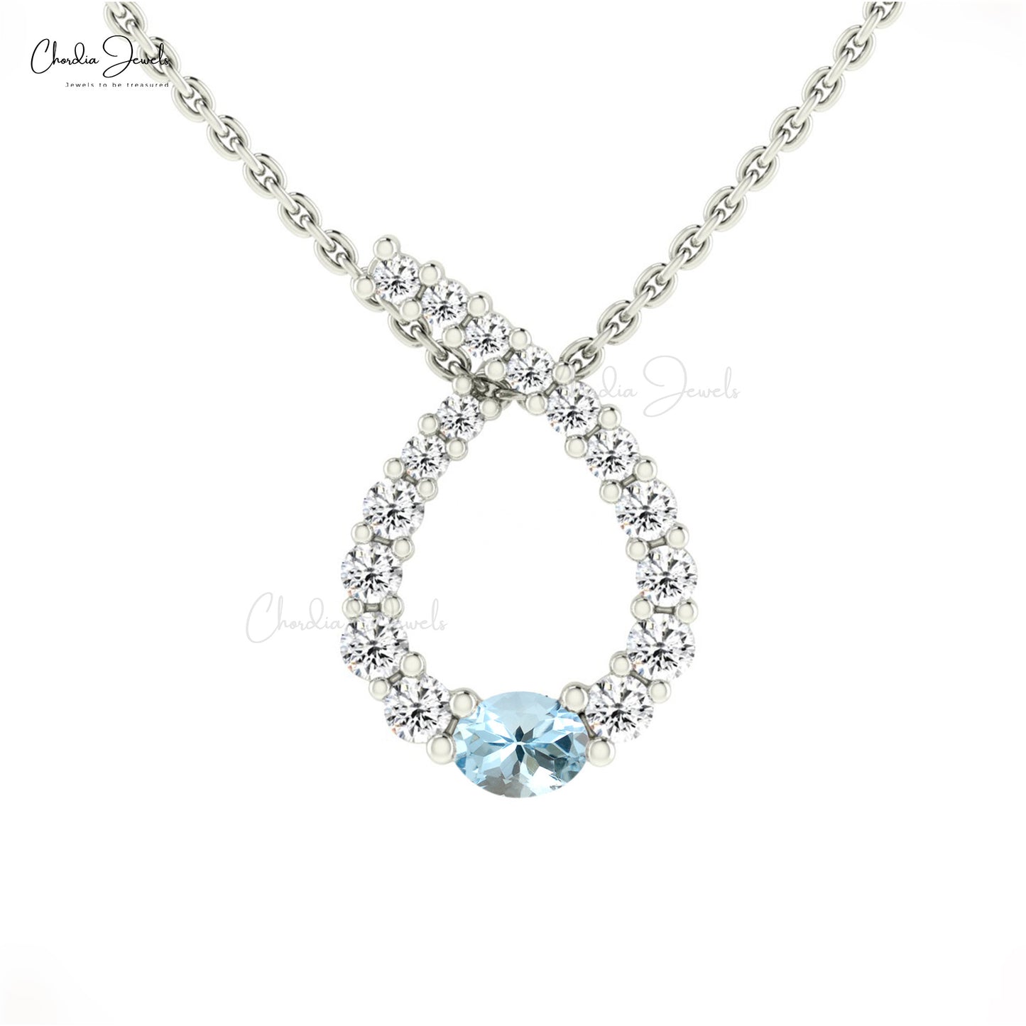 Shop Aquamarine Stone Pendant