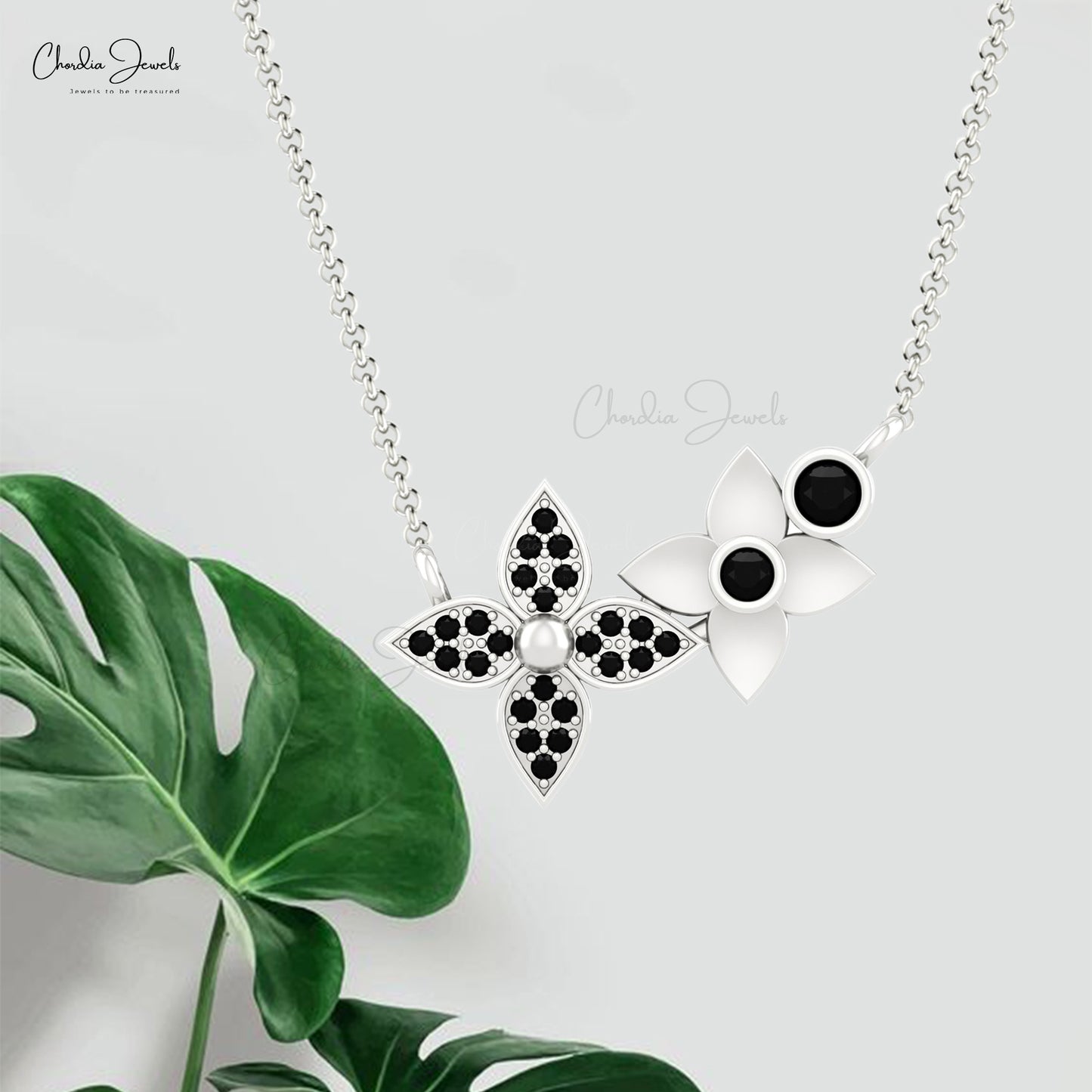 Black Diamond Necklace