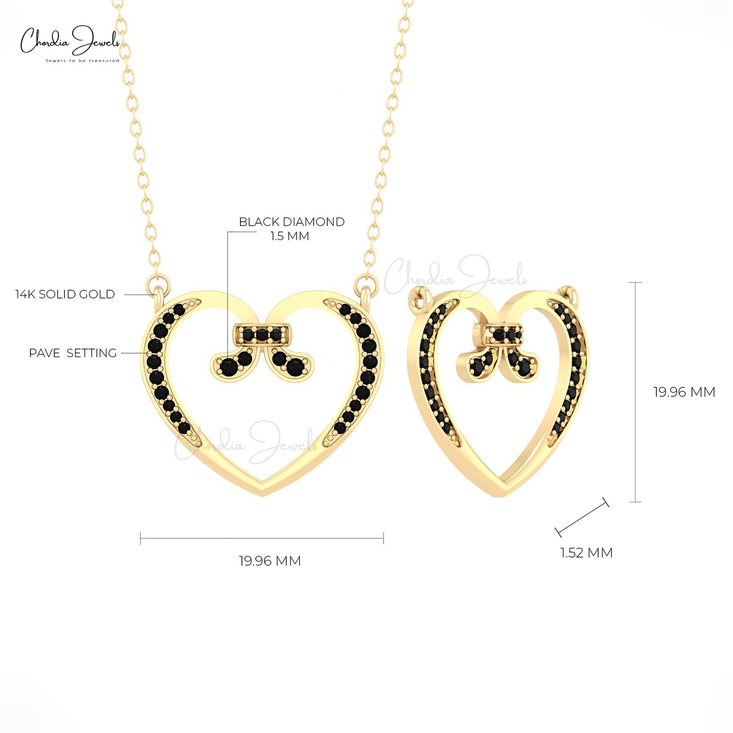 14K Solid Gold Necklace