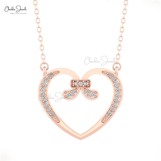 Iced Diamond Heart Necklace - Gold Presidents
