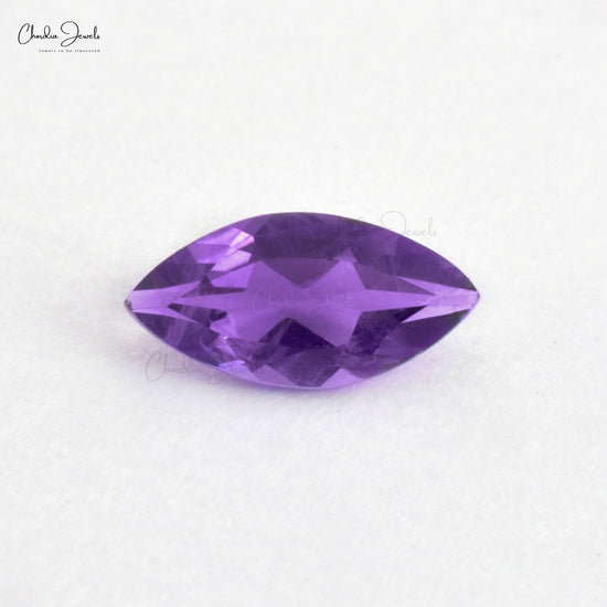 marquise cut amethyst loose gemstone 