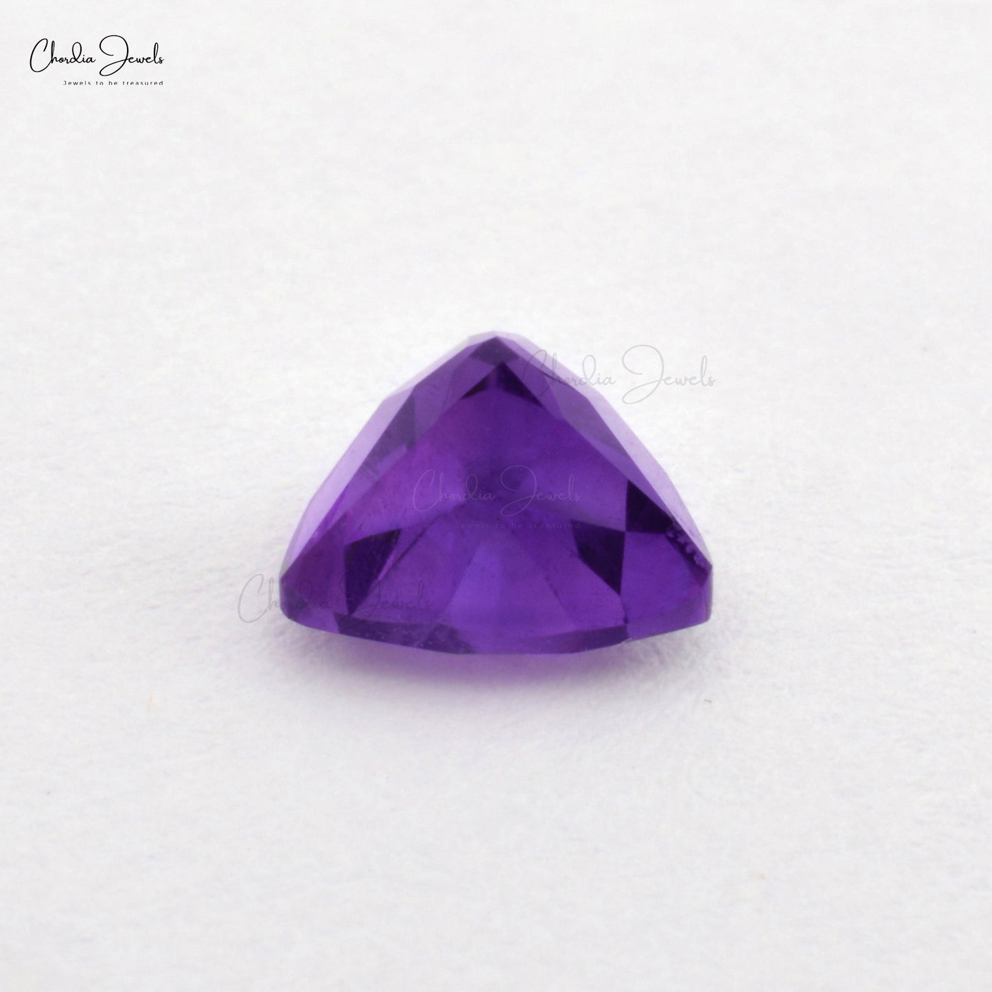 trillion cut amethyst loose gemstone 