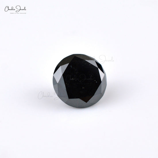 Load image into Gallery viewer, Black Diamond Round Excellent Cut 1.40 MM Natural Gemstone, 1 Piece
