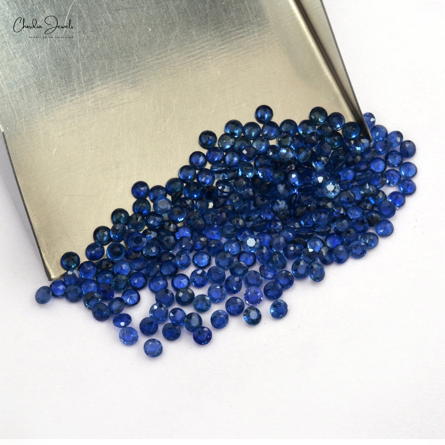 Genuine Blue Sapphire Faceted Round