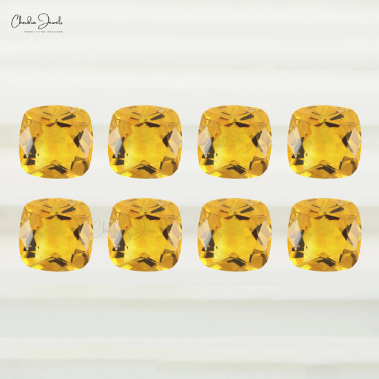 Cushion cut deals citrine