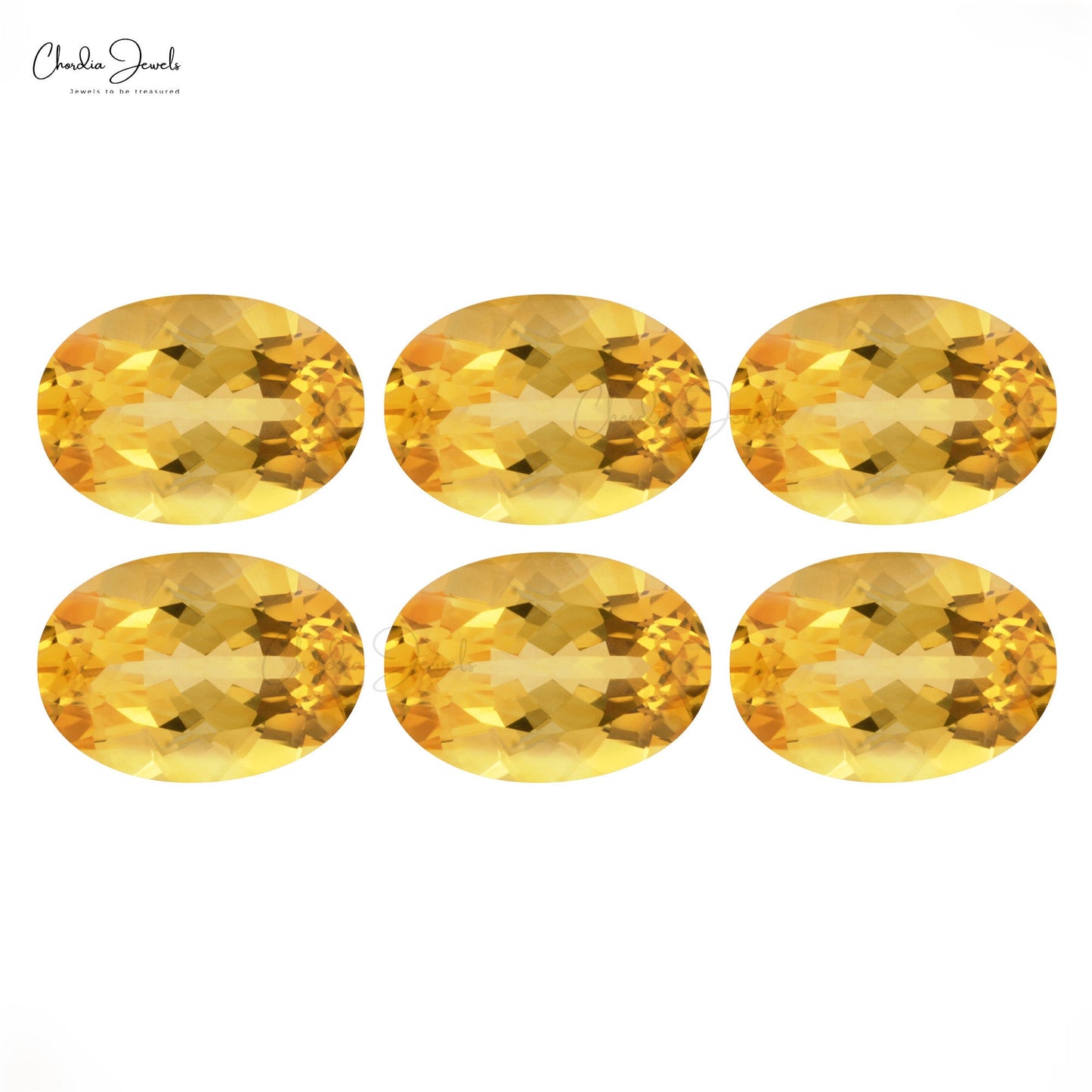 Load image into Gallery viewer, Natural Yellow Citrine Oval Cut 8x10mm for Jewelry Making, 1 Piece
