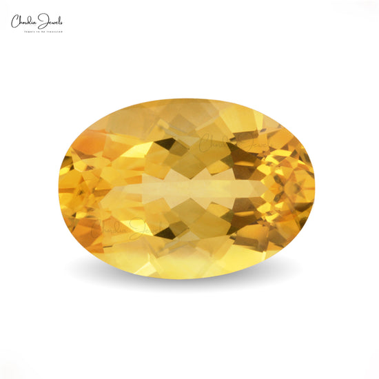High Quality 12X10MM Natural Citrine AAA Loose Gemstone at Discount Price, 1 Piece