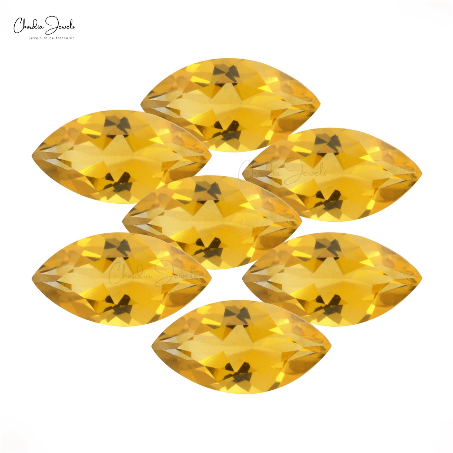 Wholesale Natural 6X3MM Citrine Loose Gemstone for Sale, 1 Piece