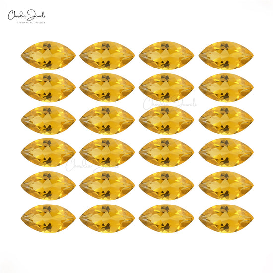 7X3.50 MM Super Fine Quality Citrine Marquise Loose Gemstone for Jewelry, 1 Piece