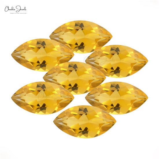 Marquise Cut AAA Quality Citrine 12x6MM for Gemstone Jewelry, 1 Piece