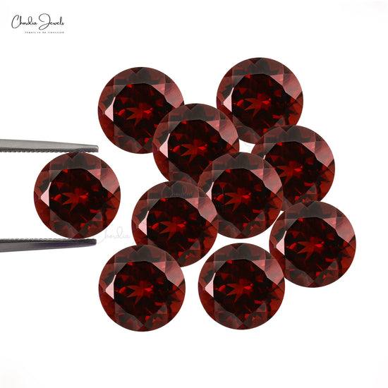 Load image into Gallery viewer, 3 Carat 100% Natural Loose Garnet Round Cut Gemstone for Sale, 1 Piece
